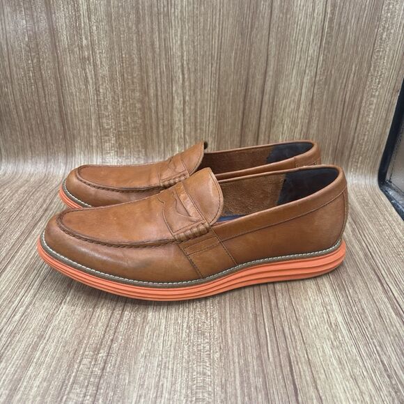 Cole‎ Haan Lunargrand Penny Woodbury/Orange C11201 Size 10 M main image 3